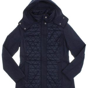 Marc New York by Andrew Marc Quilted  Black Coat
